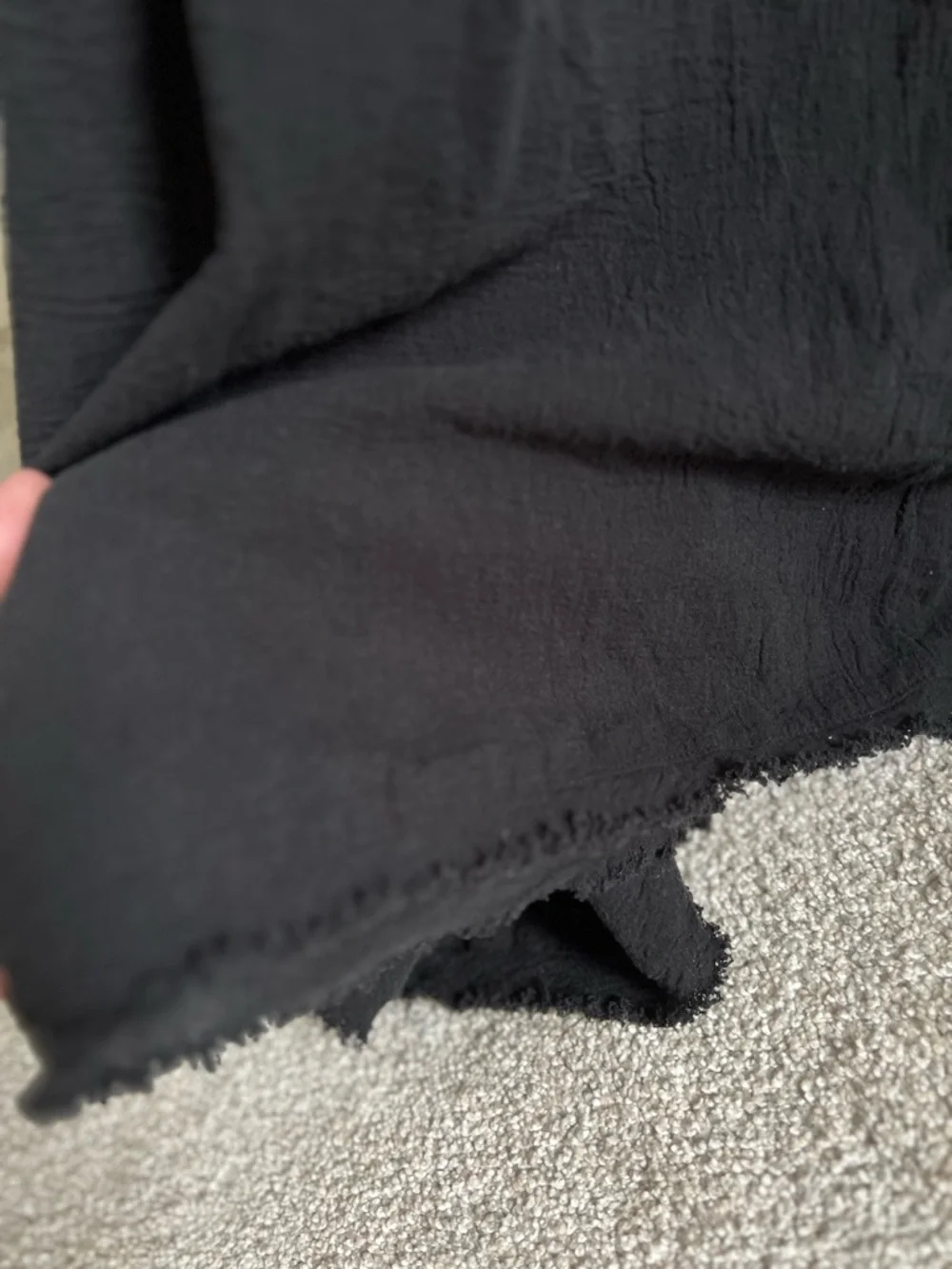 Island Girl Boho Black Smocked Waist Maxi Skirt - Picture 5 of 9